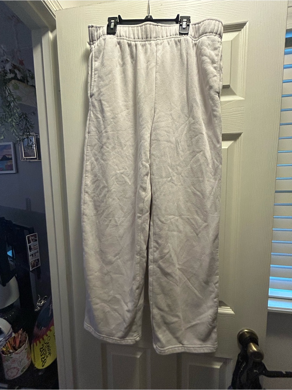 Athletic Works Light Pink Plush Sweatpants